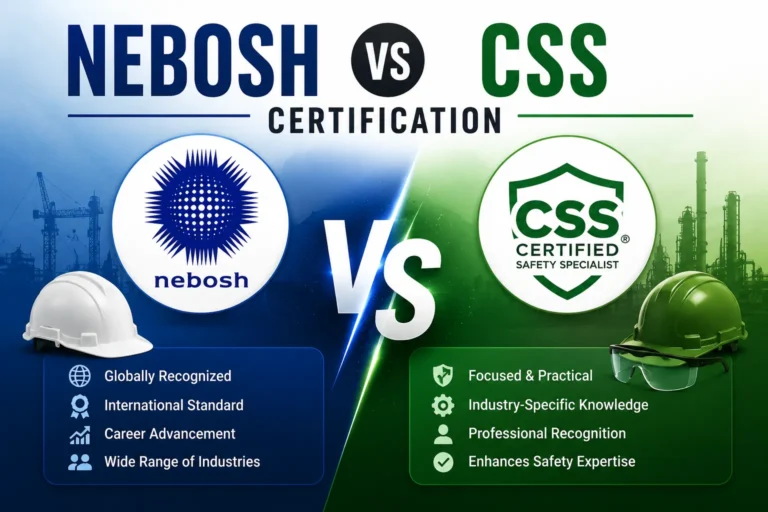 NEBOSH vs CSS Certification